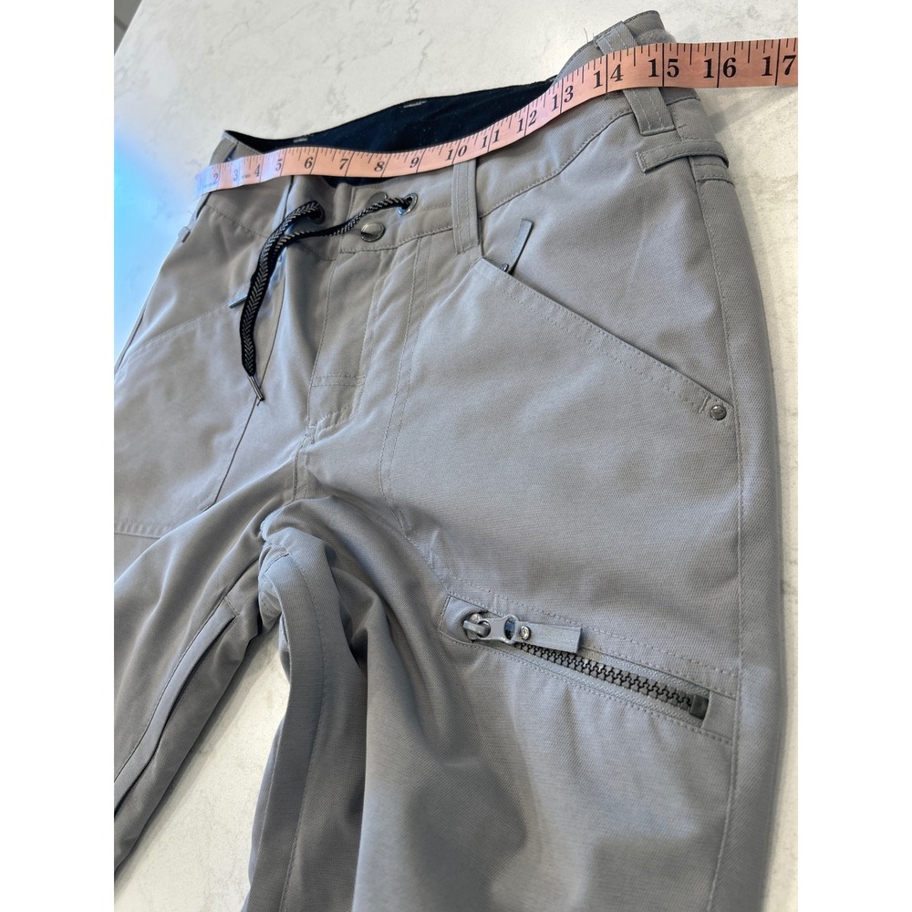 Roxy Womens Grey Nadia Snowboard Ski Pants Adjustable Waist Insulated Small S - Picture 15 of 16